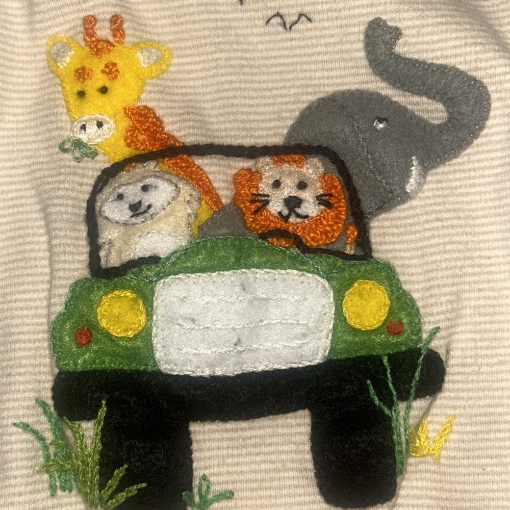 OFFERS OPEN! Swiggles 3t Safari zoo shirt shorts set Embroidered toddler zoo